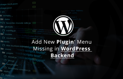 How to Fix the Missing “Add New Plugin” Option in WordPress